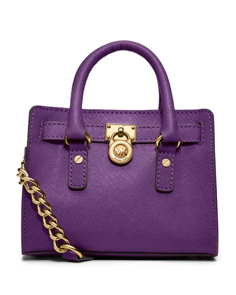 michael kors purple purse sale|purple Michael Kors purse outlet.